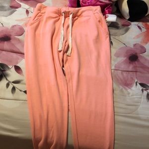 Forever 21 Orange Sweatpants Size Small